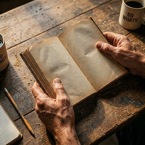 The world doesn’t give you a story; it gives you a blank page. How you read it depends entirely on the state of your head. If...