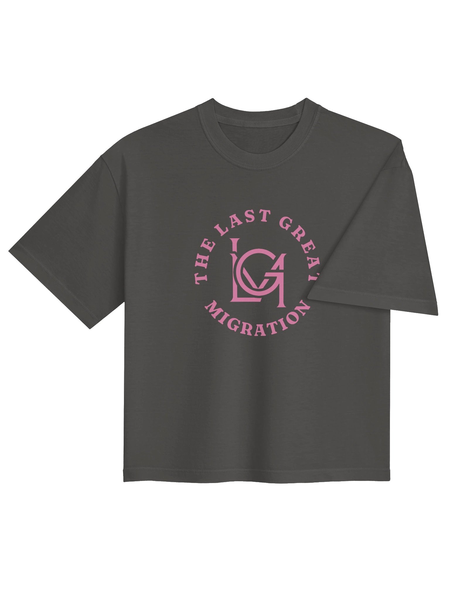 The Emblem Boxy Tee (Women's, Pink Logo) product image (4)