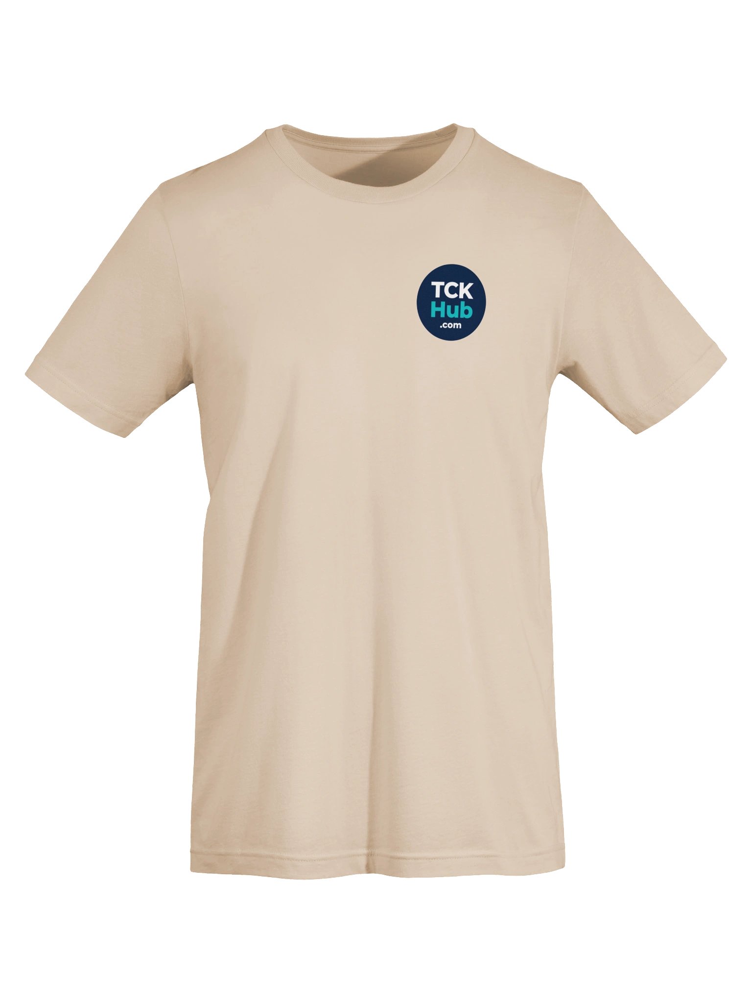 TCK Hub Round Logo Tee, Left Chest (Navy Badge) product image (13)