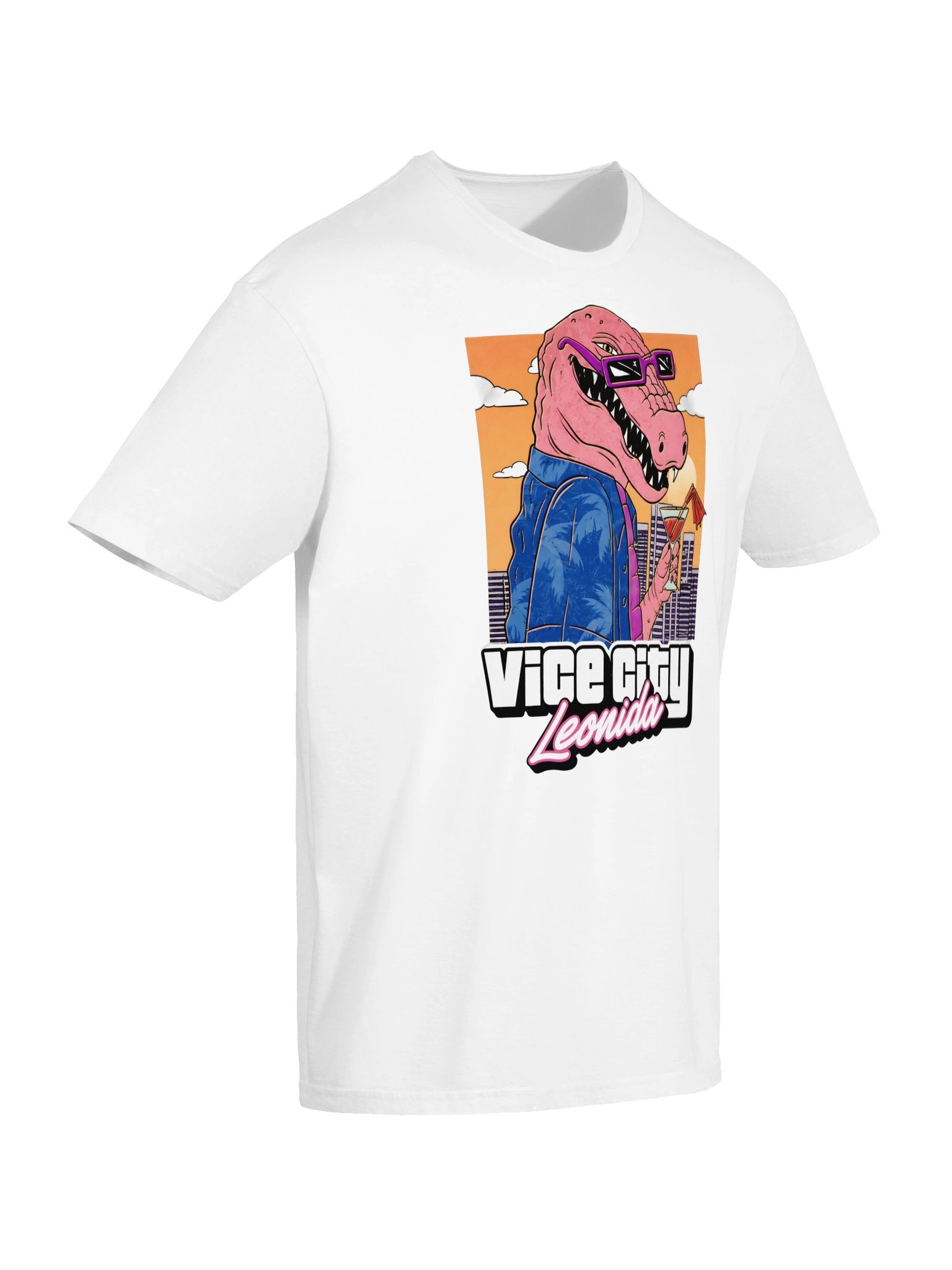 GTA VI Jason Vice City Leonida Alligator T-Shirt product image (2)