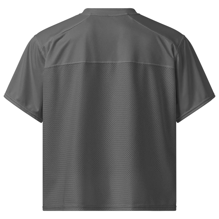 Minimal Gray Boxy Football Jersey product image (2)