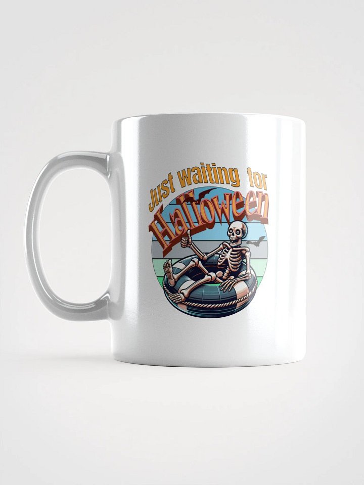 Just Waiting For Halloween Glossy Mug product image (1)