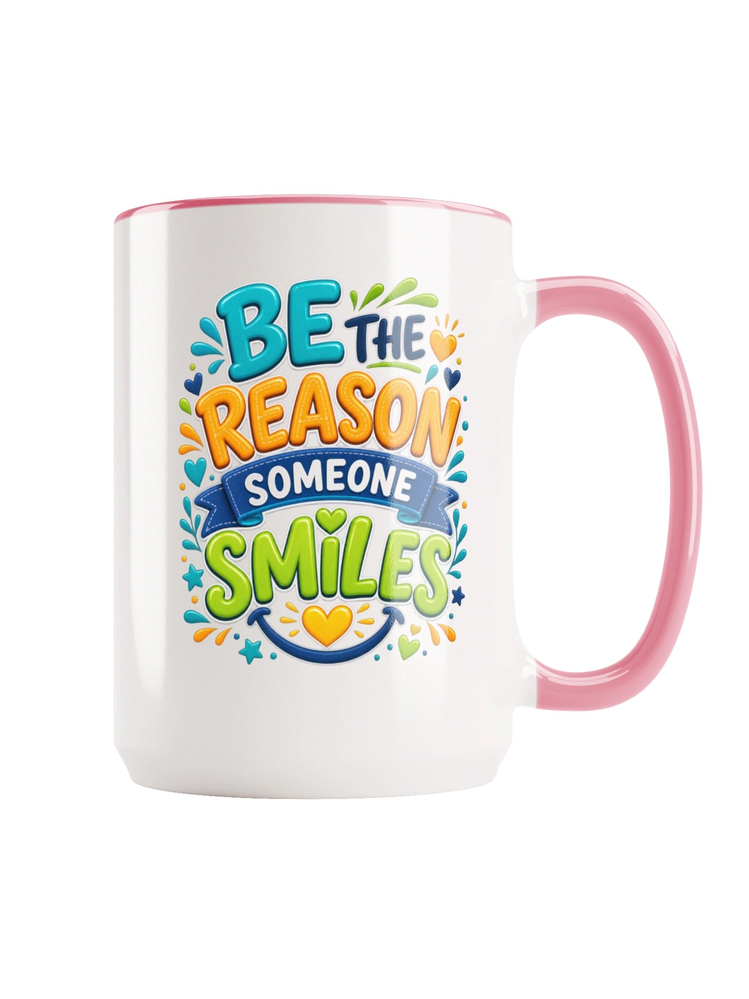 15 oz. Inspirational Mug - Be The Reason Someone Smiles product image (1)