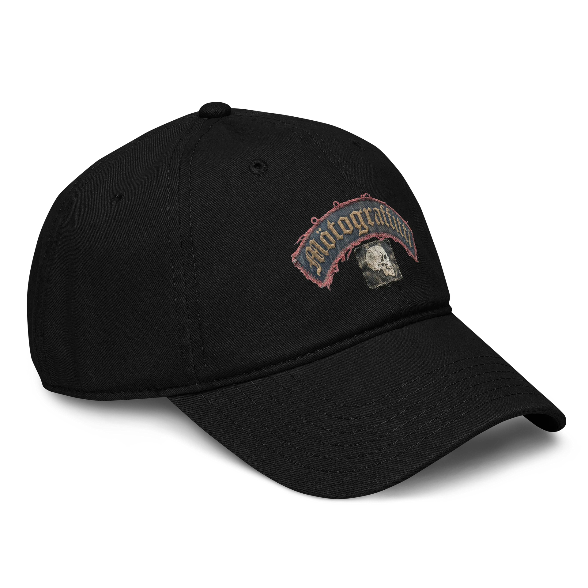 Rebel Skull Garment-Washed Cap product image (4)