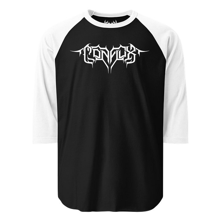 Conflux White Logo Raglan Tee product image (1)