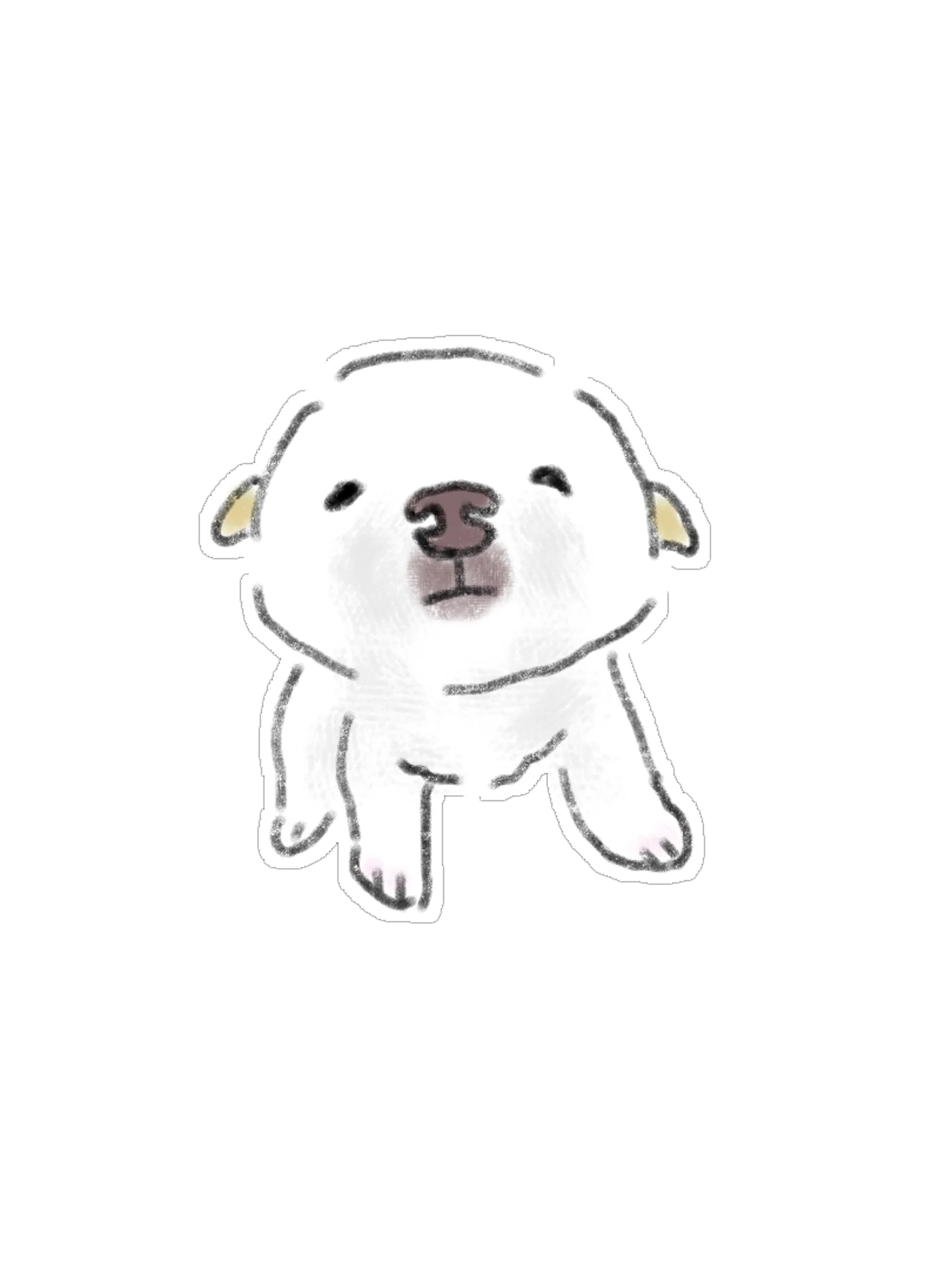 White Dog Prop Series PNG Graphics Bundle (15 Designs) product image (2)