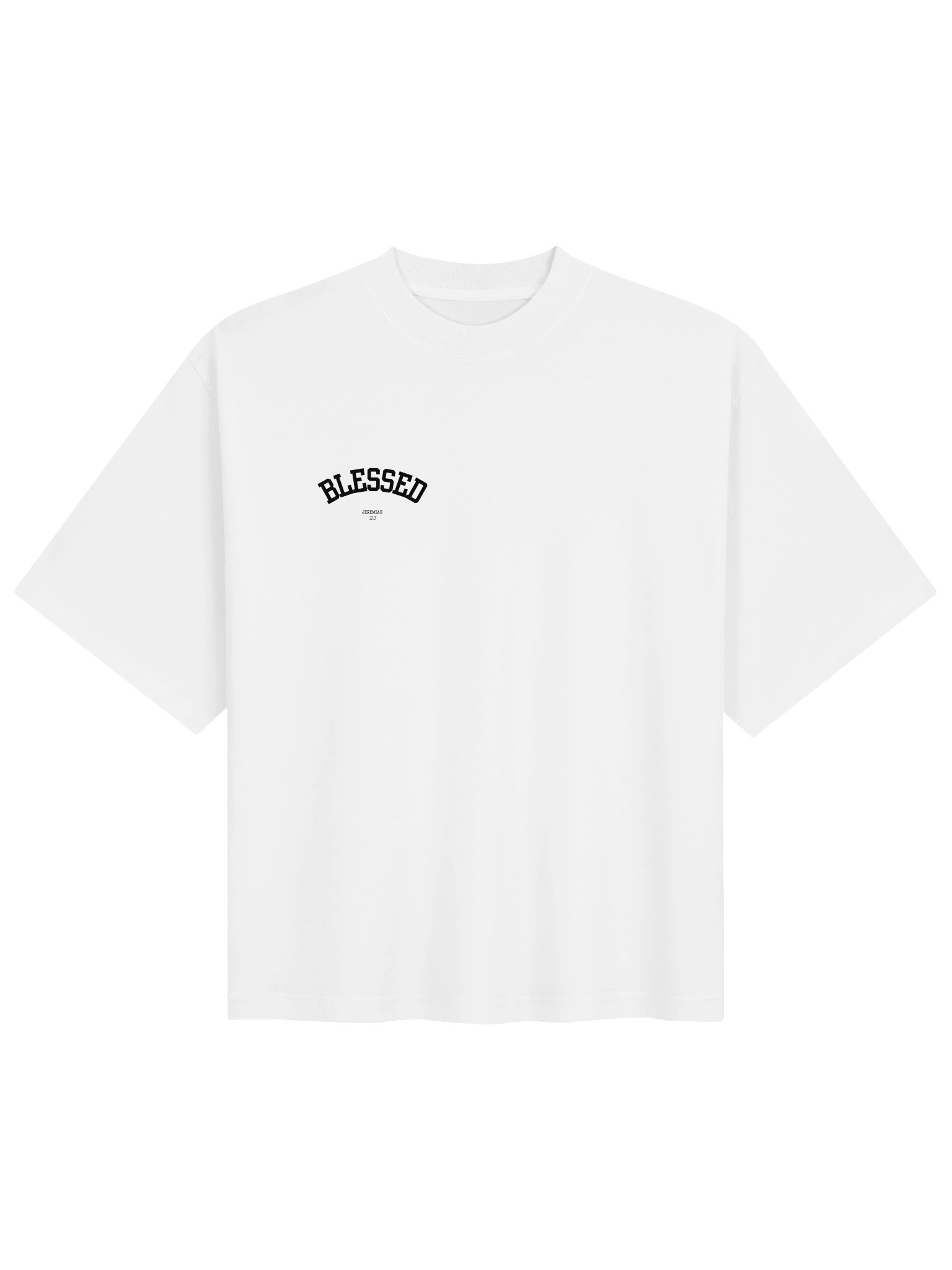 Blessed Oversied Tee (White) product image (1)