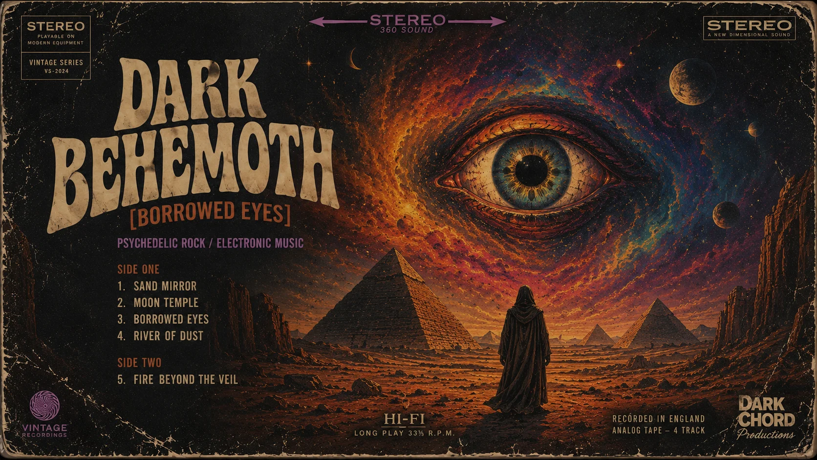 DARK BEHEMOTH – Borrowd Eyes [Full Album] product image (1)