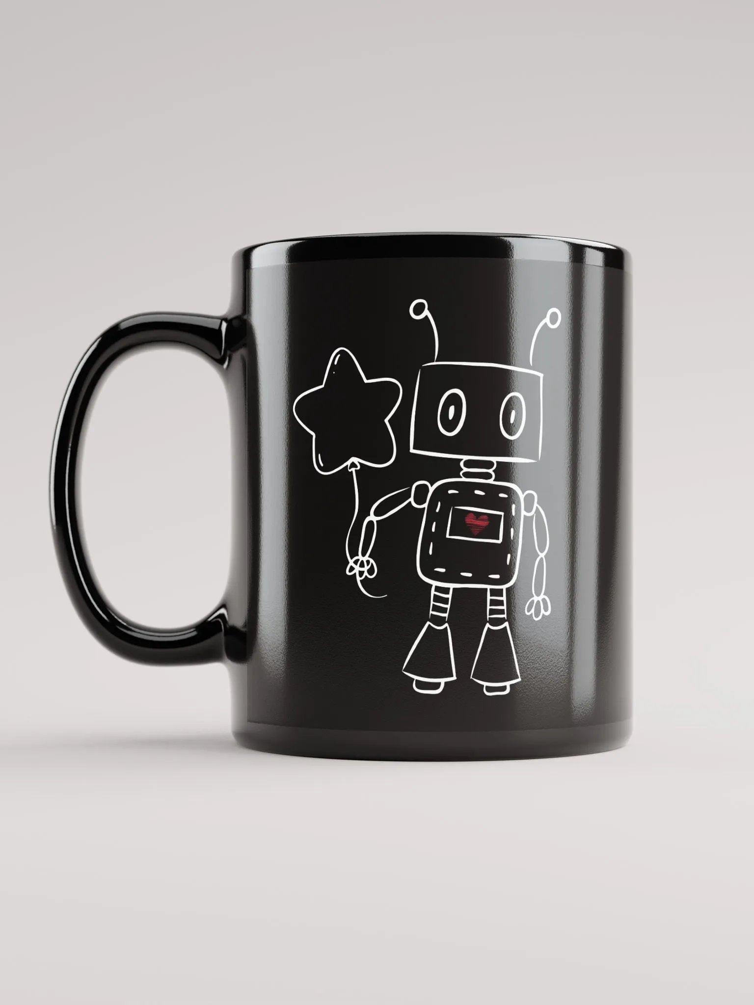 Robot Glossy Mug product image (11)