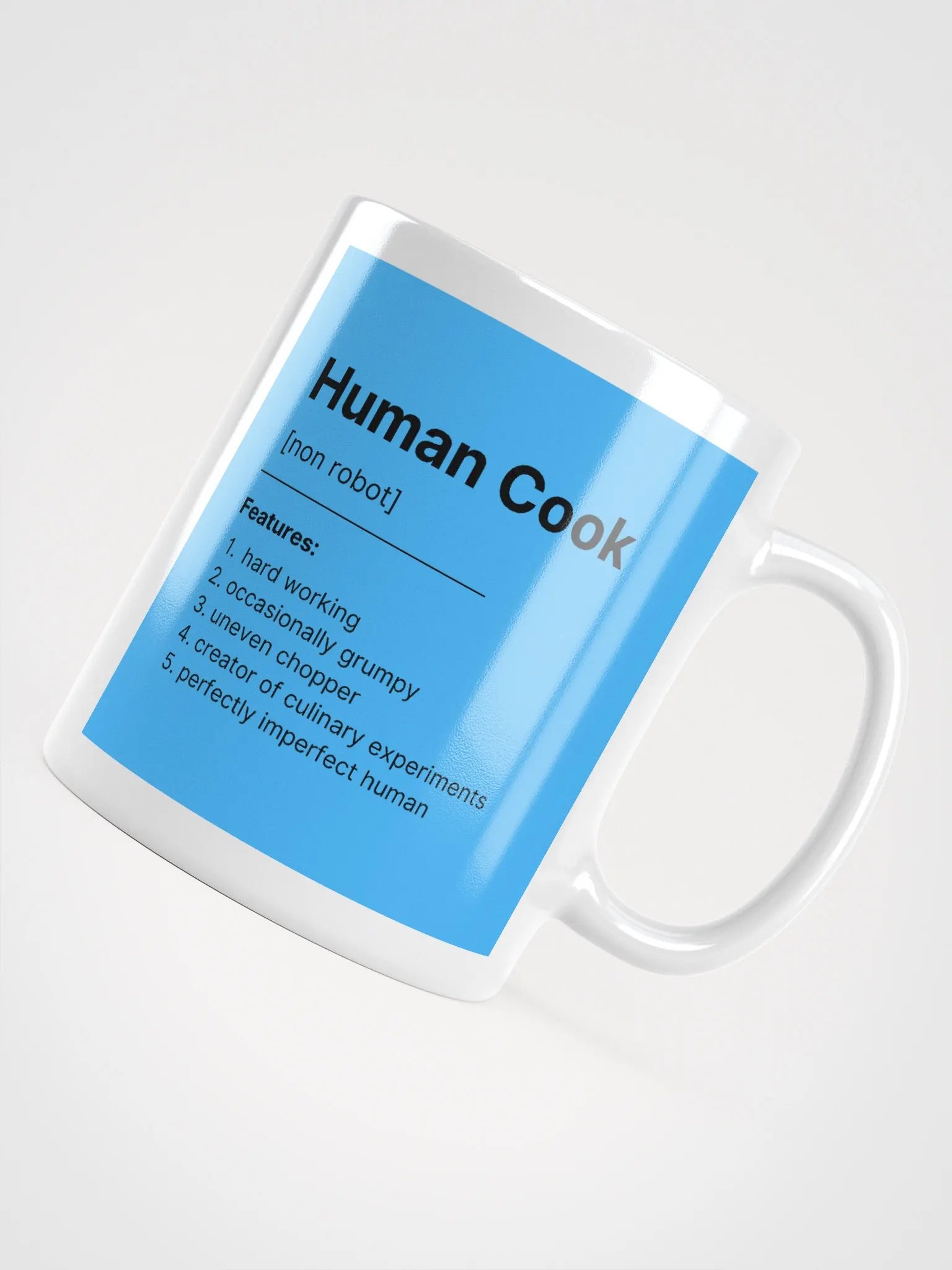 Human Cook Mug - Blue product image (5)