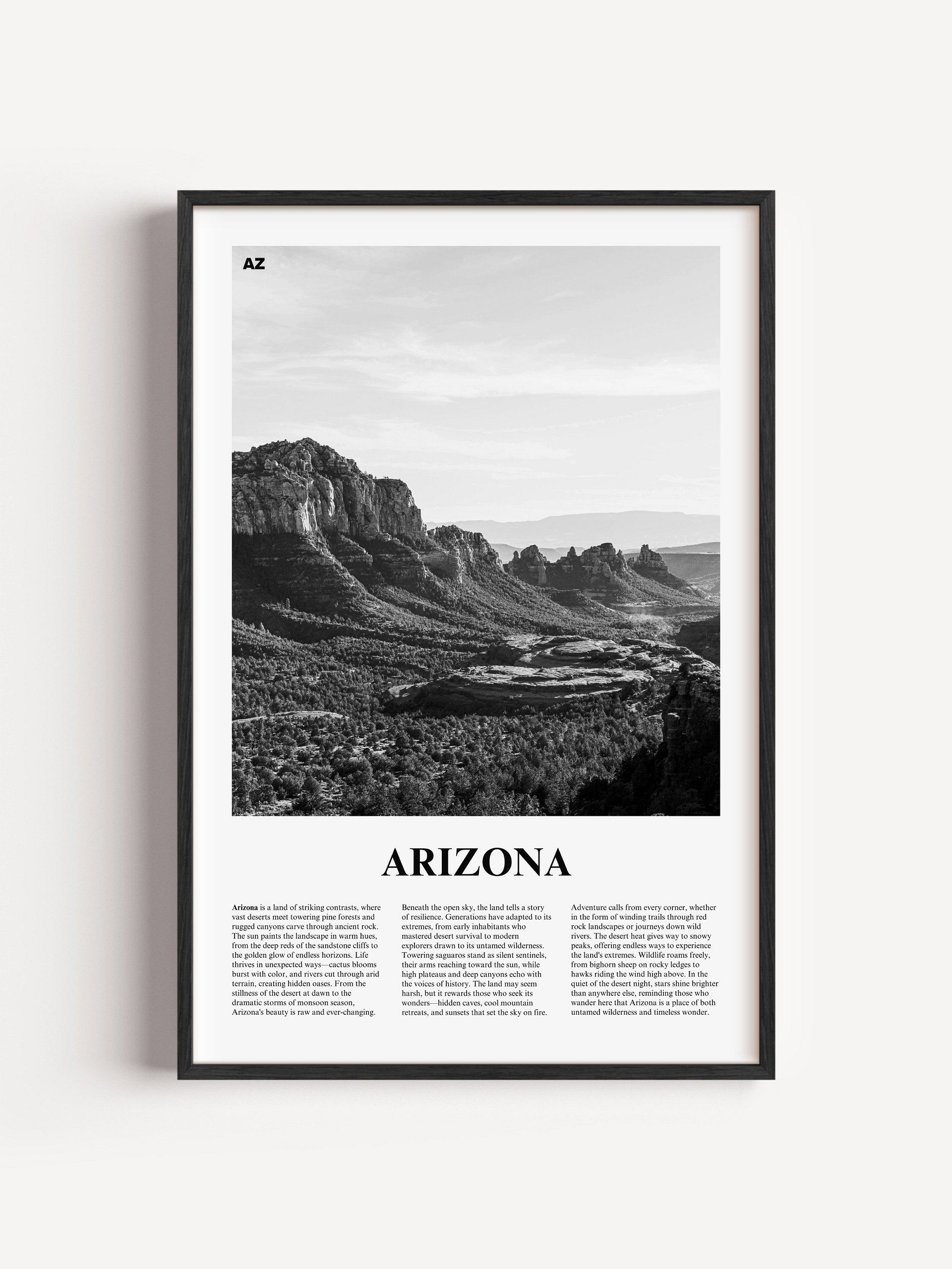 Arizona 01 Newspaper Poster product image (5)
