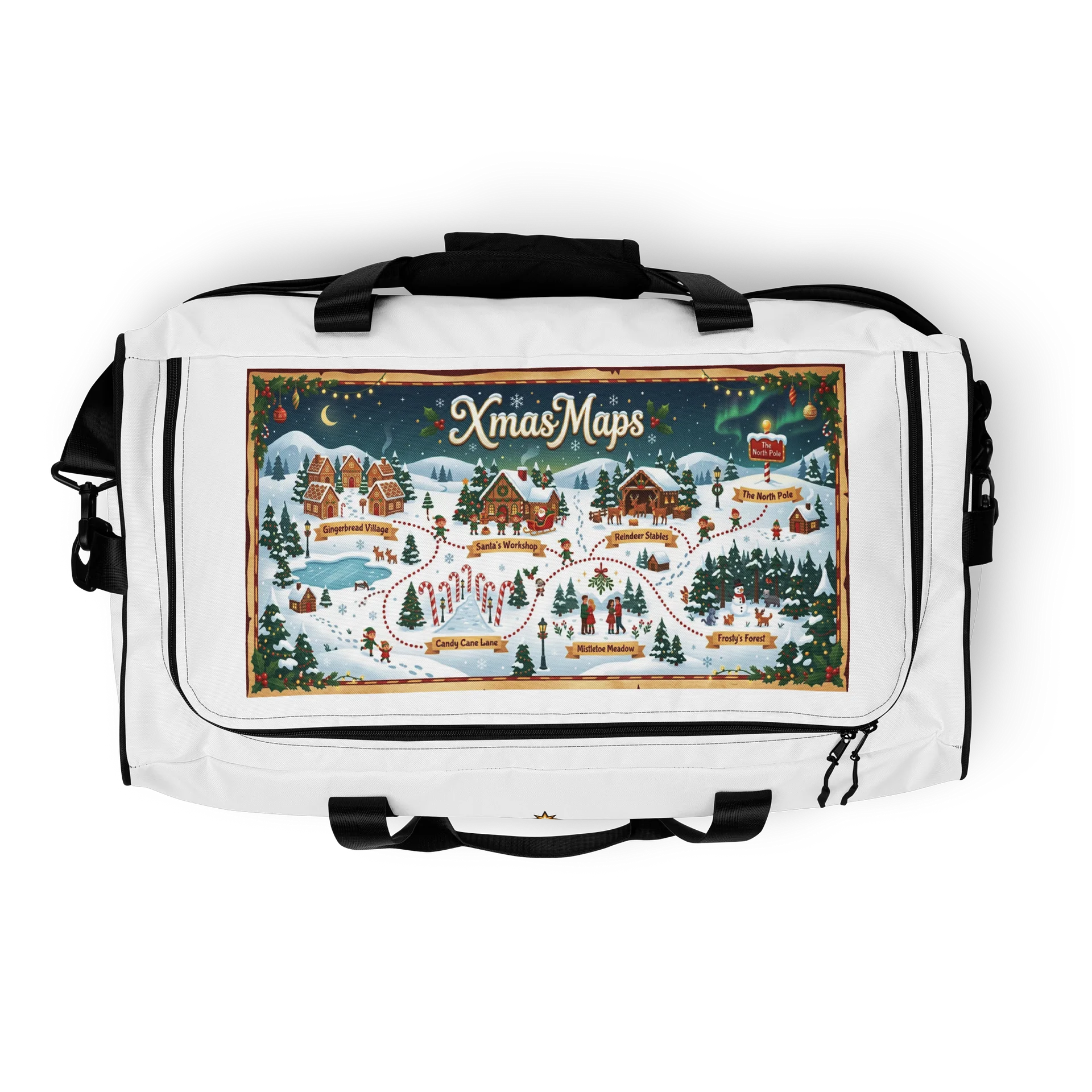 XmasMaps Essential Duffel Bag product image (8)