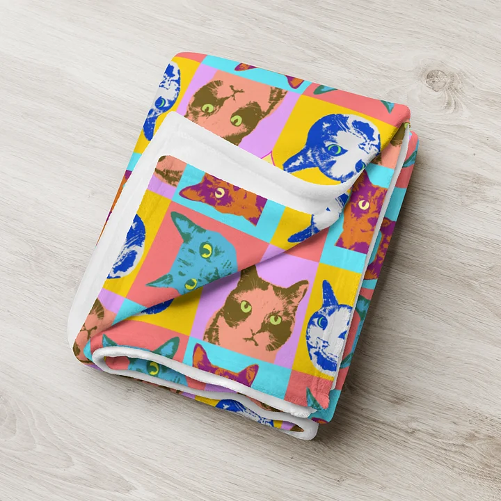Artsy Cats Blankets product image (1)