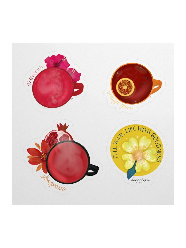 Botanical Tea Stickers product image (1)