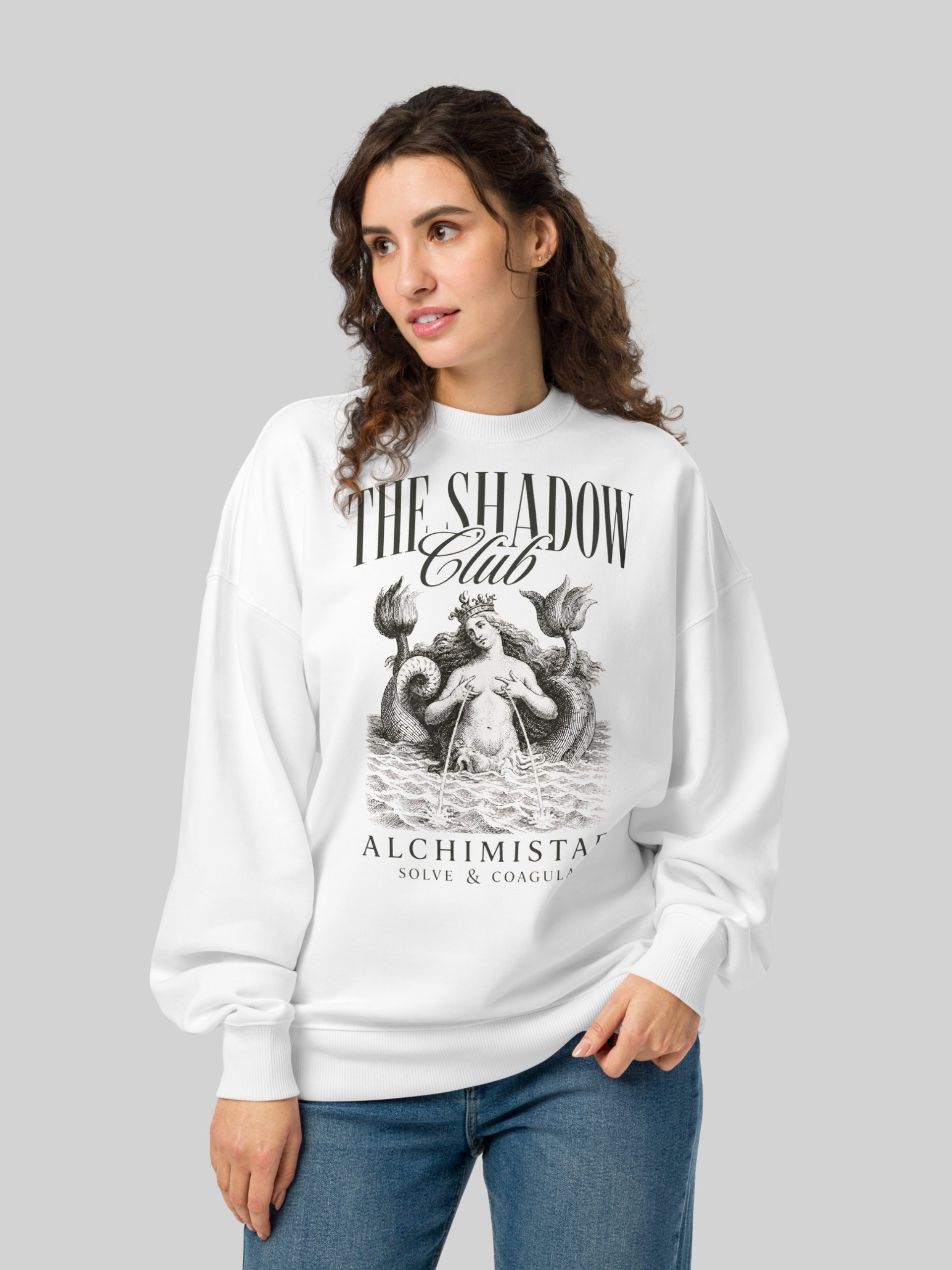 Sweatshirt Unisex Oversize Coton Bio Poids Lourd – The Shadow Club product image (3)