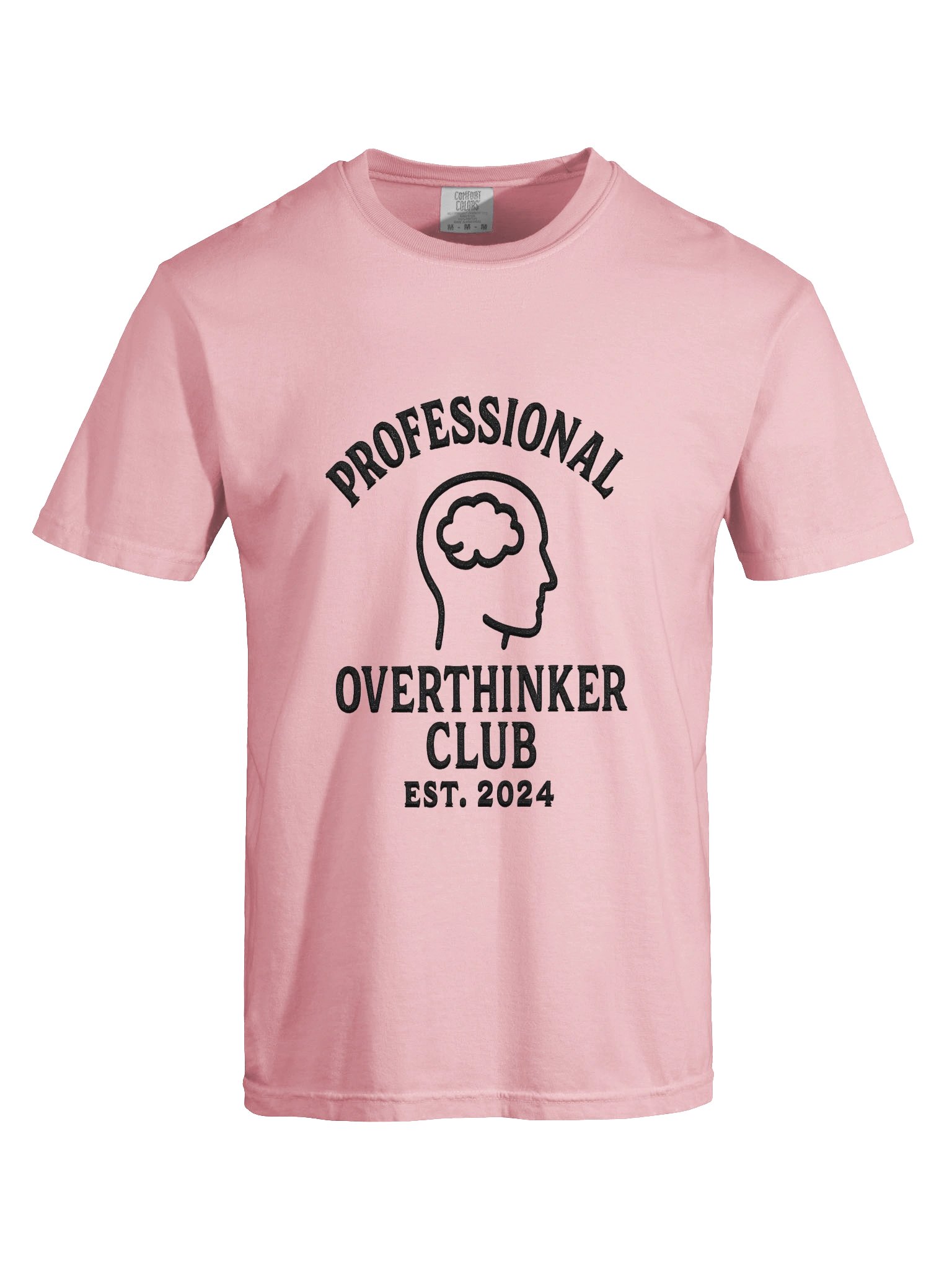 Professional Overthinker Club Emblem Tee product image (15)