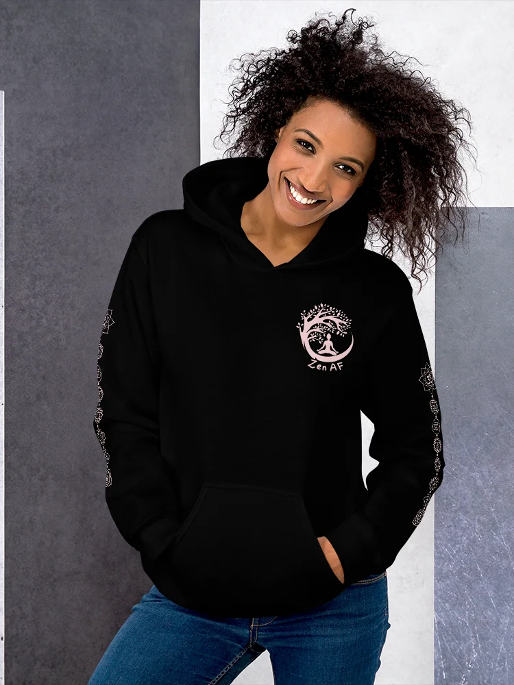 Zen AF Classic Hoodie (dark colors) product image (4)