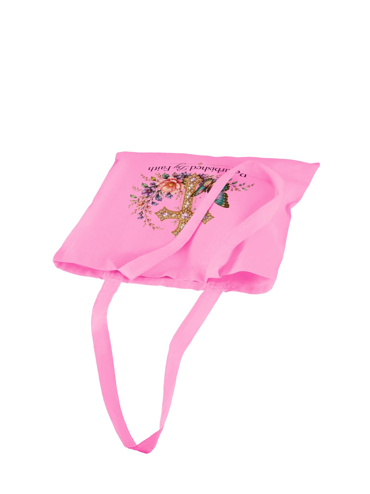 Blush Jeweled Cross Tote product image (4)