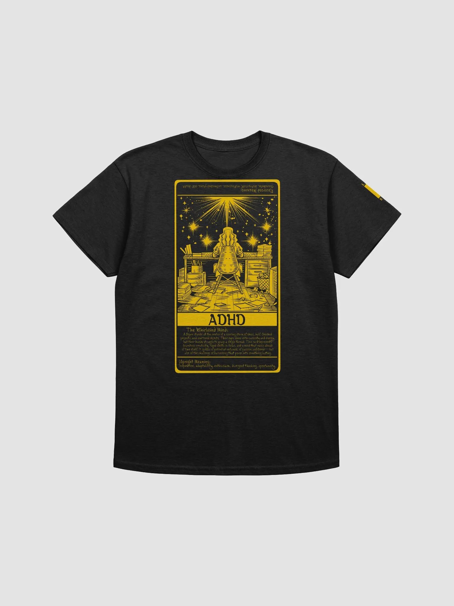 ADHD Tarot Tee product image (1)