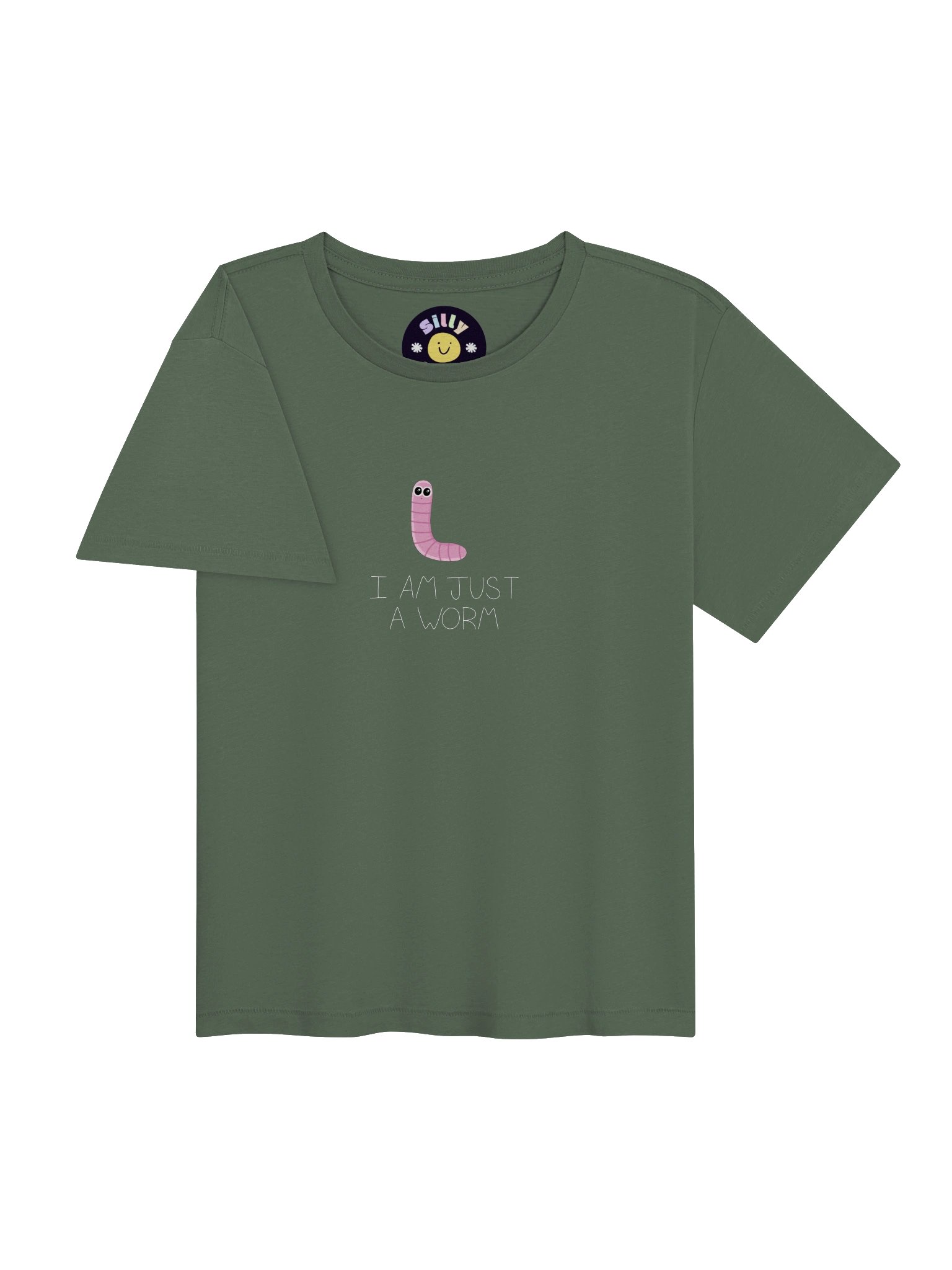 I'm Just a Worm - High-Waist Tee product image (11)