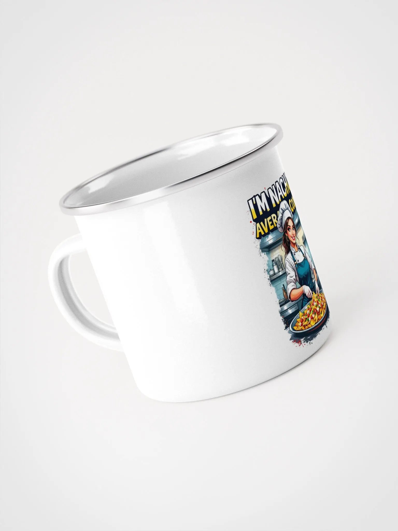 Nacho Average Cook Enamel Mug product image (4)