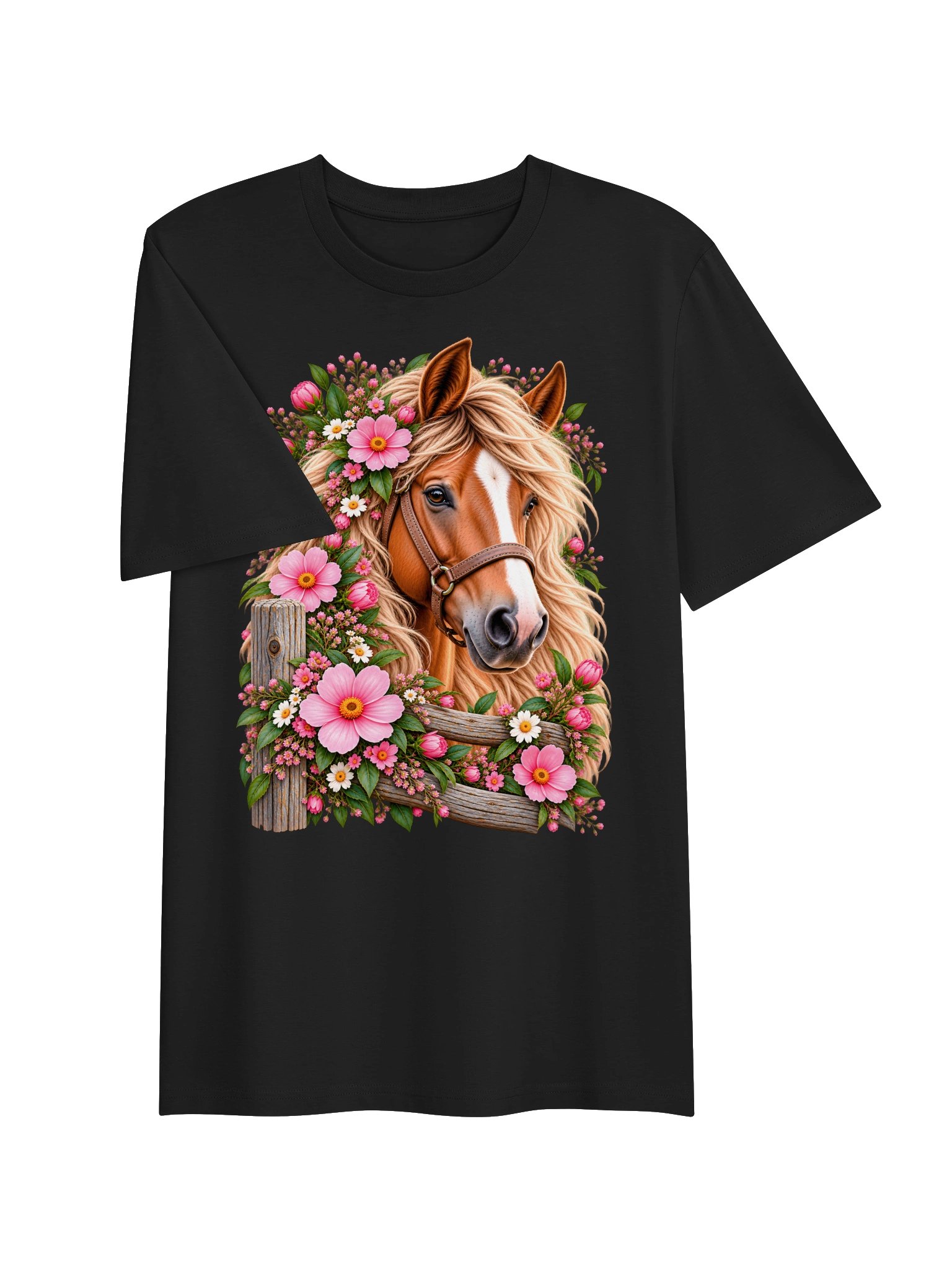 Women's Christian Horse T-Shirt – Grace in the Countryside | Matthew 19:26 product image (3)