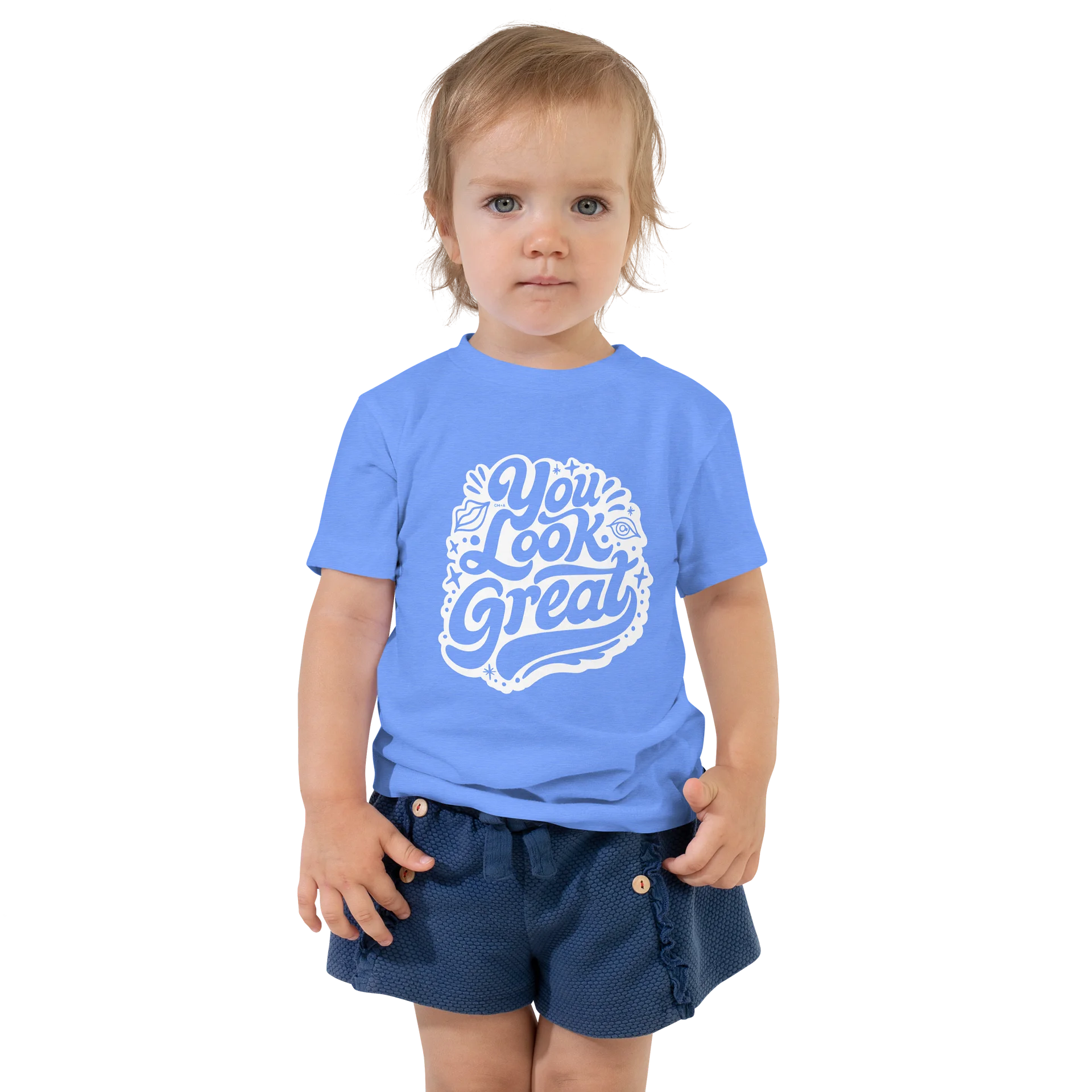 Good Vibes Only Toddler Tee - White Print product image (1)