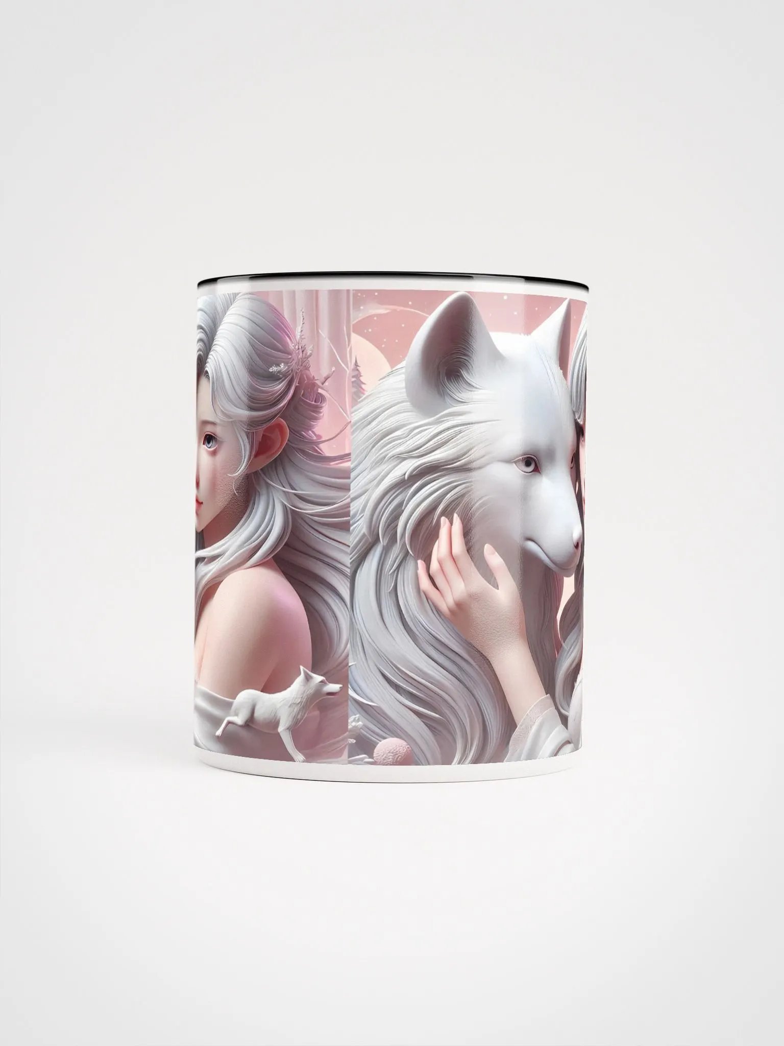 Dreamy Wolf Ceramic Mug product image (31)
