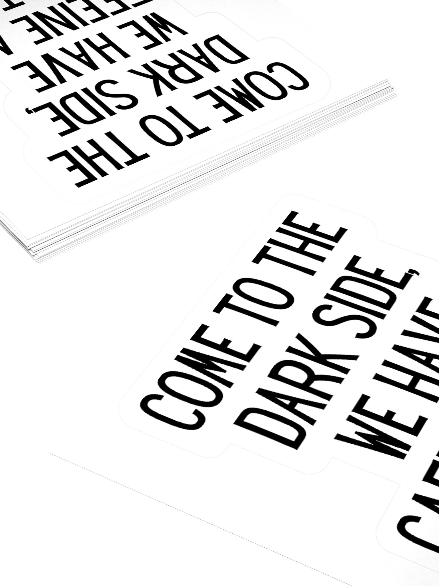 Come to the dark side sticker product image (4)