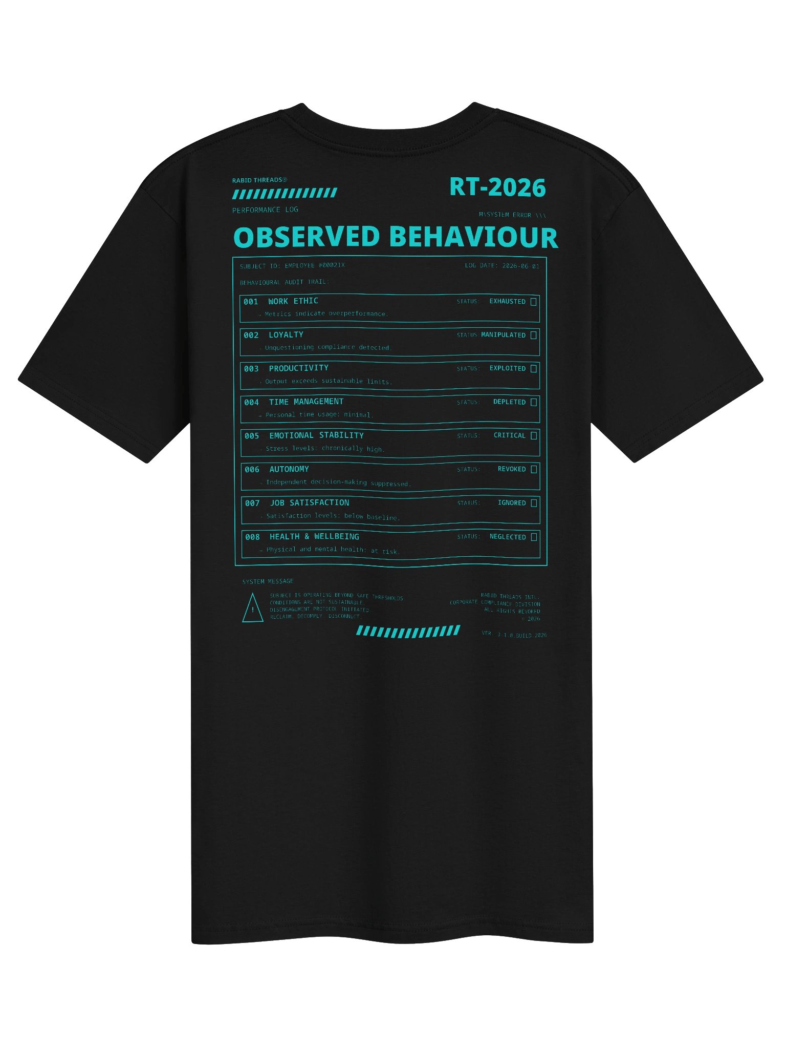 Department of Overtime Regret™ Tee product image (4)