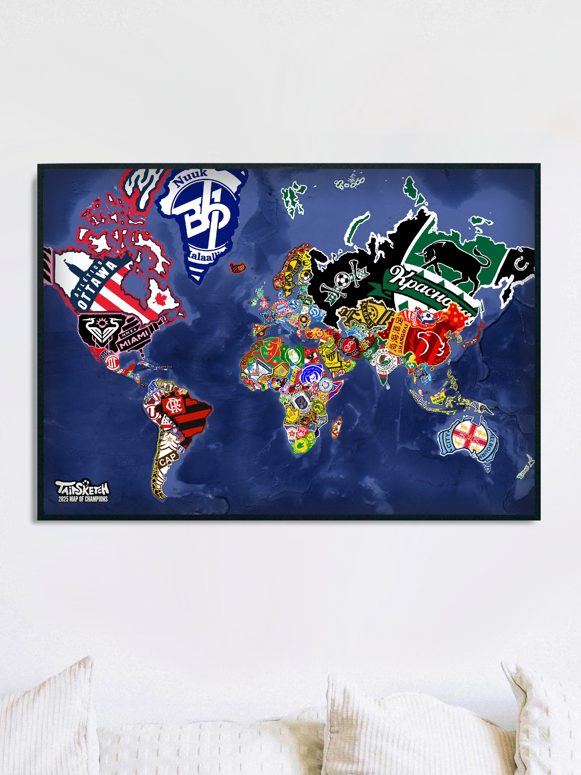 The World Map of Champions × 2025 product image (7)