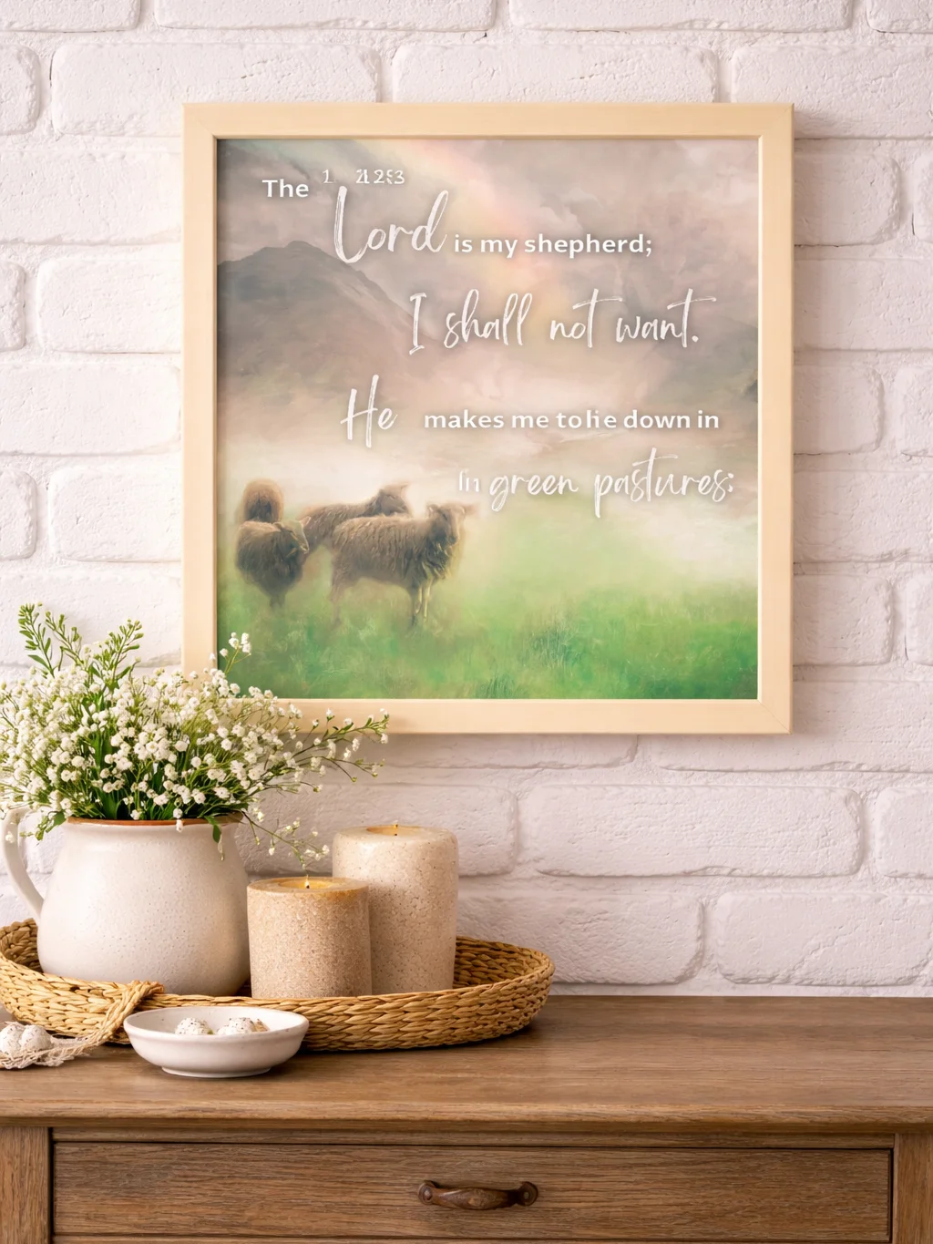 Hope, Promise, Peace Framed Print product image (1)