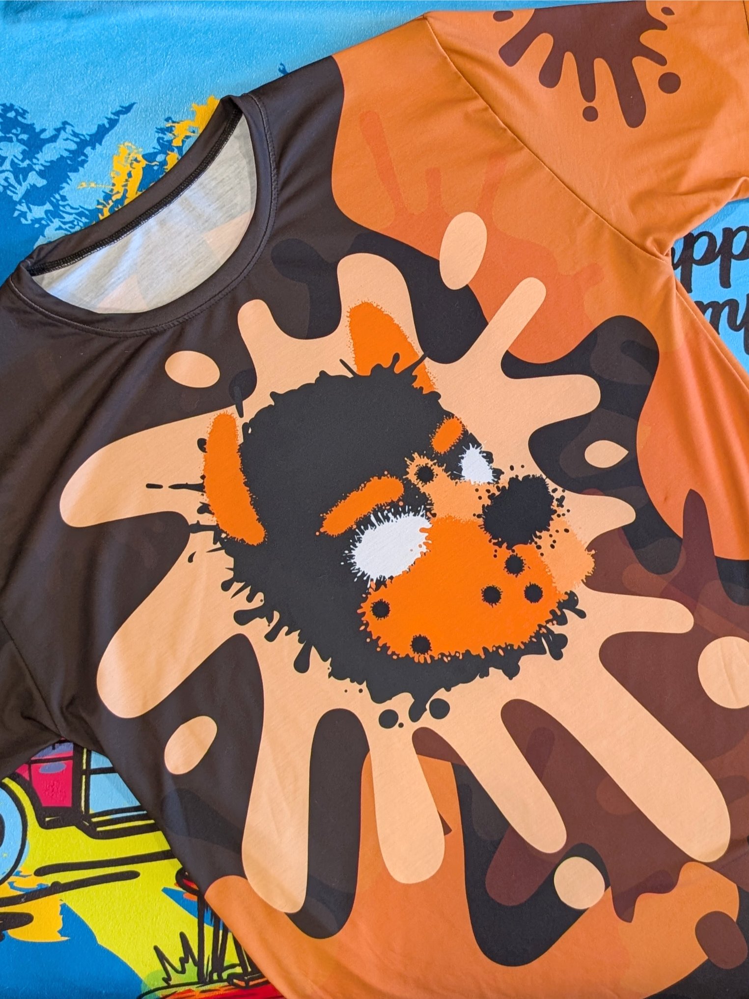 Chaos Splatter Shirt - Orange product image (6)