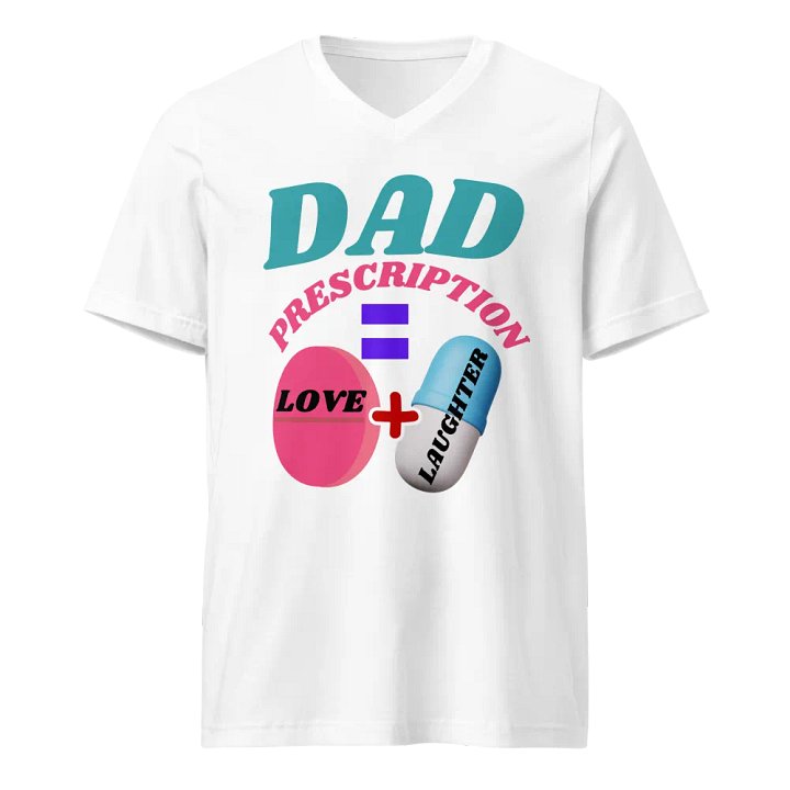 Love & Laughter Prescription V-Neck Tee product image (5)
