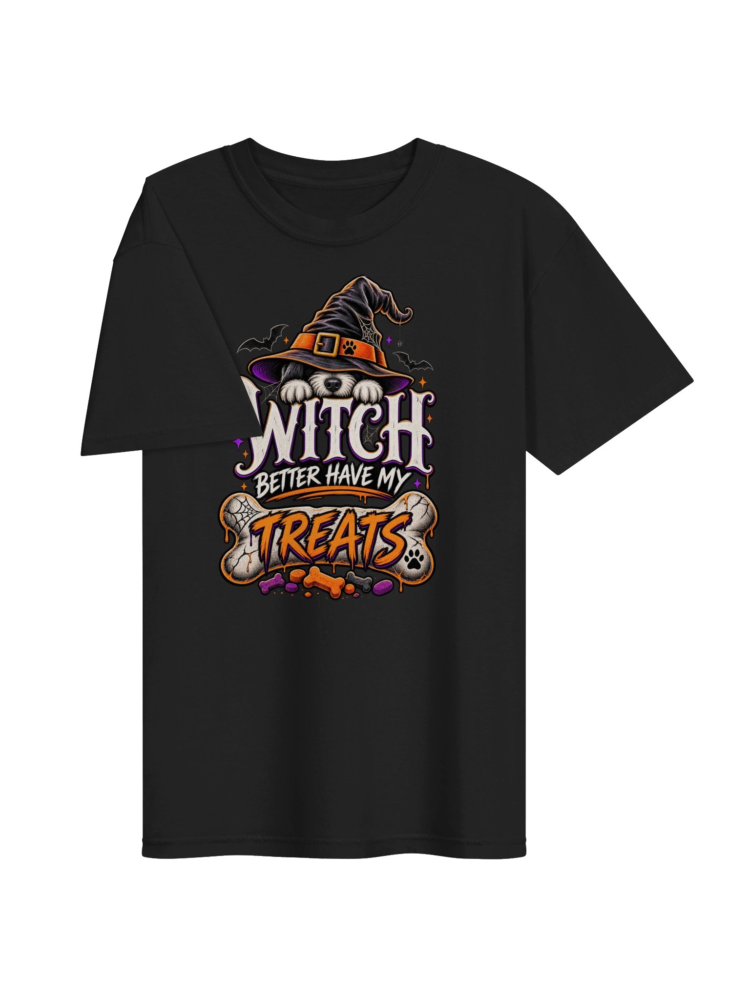 Witch Better Have My Treats Halloween T-Shirt – Funny Dog Lover Tee product image (5)