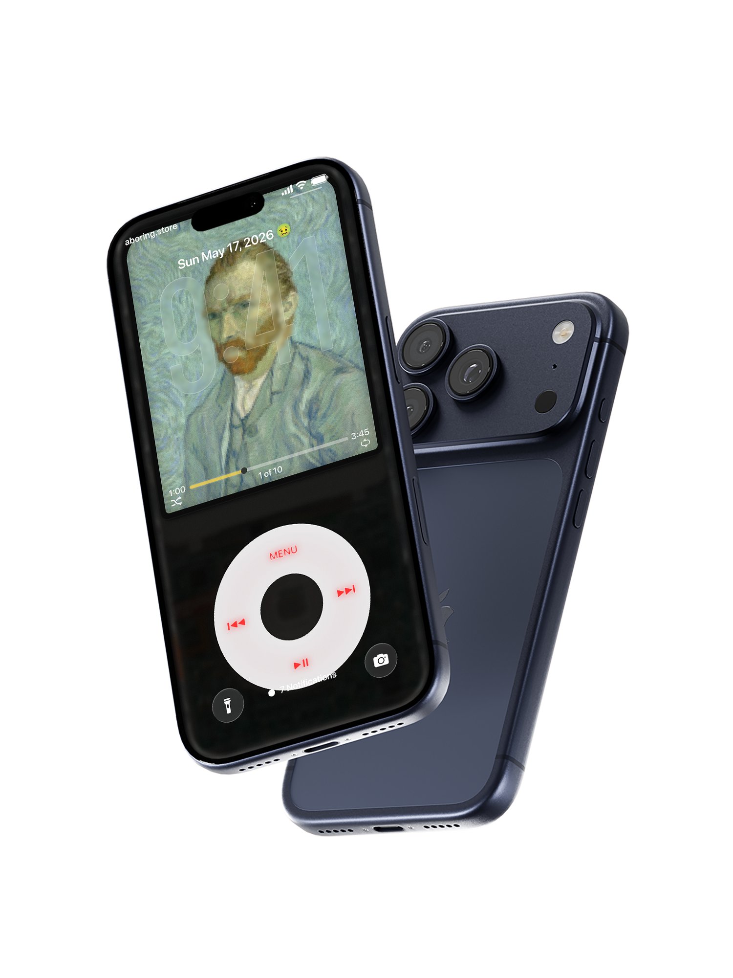 Transparent Shell iPod Wallpaper product image (4)