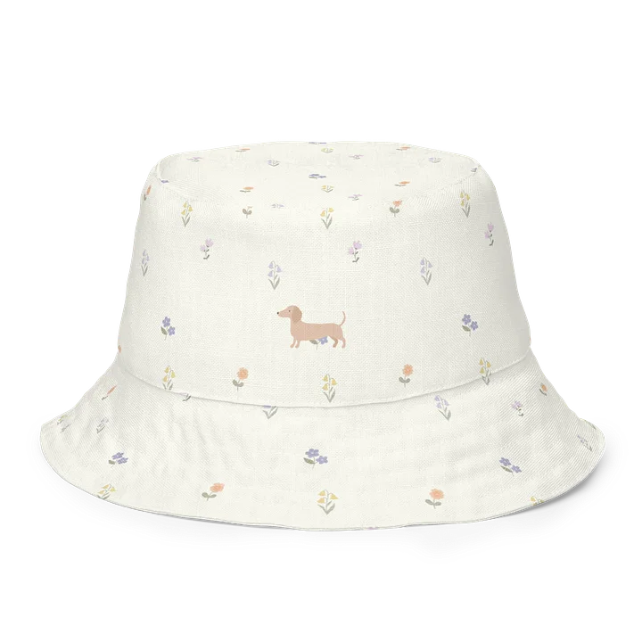 Cute Dachshound Wiener Dog Reversible Bucket Hat product image (2)