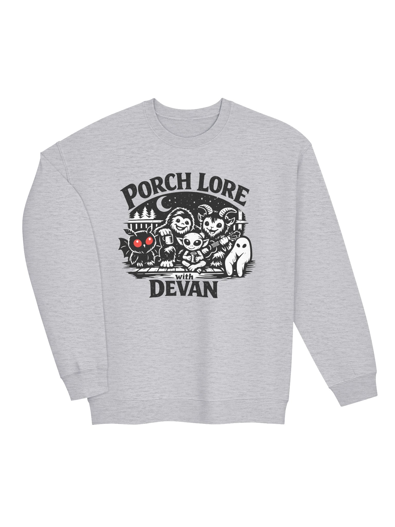 CUTIE CRYPTIDS CLASSIC CREW NECK SWEATSHIRT product image (26)