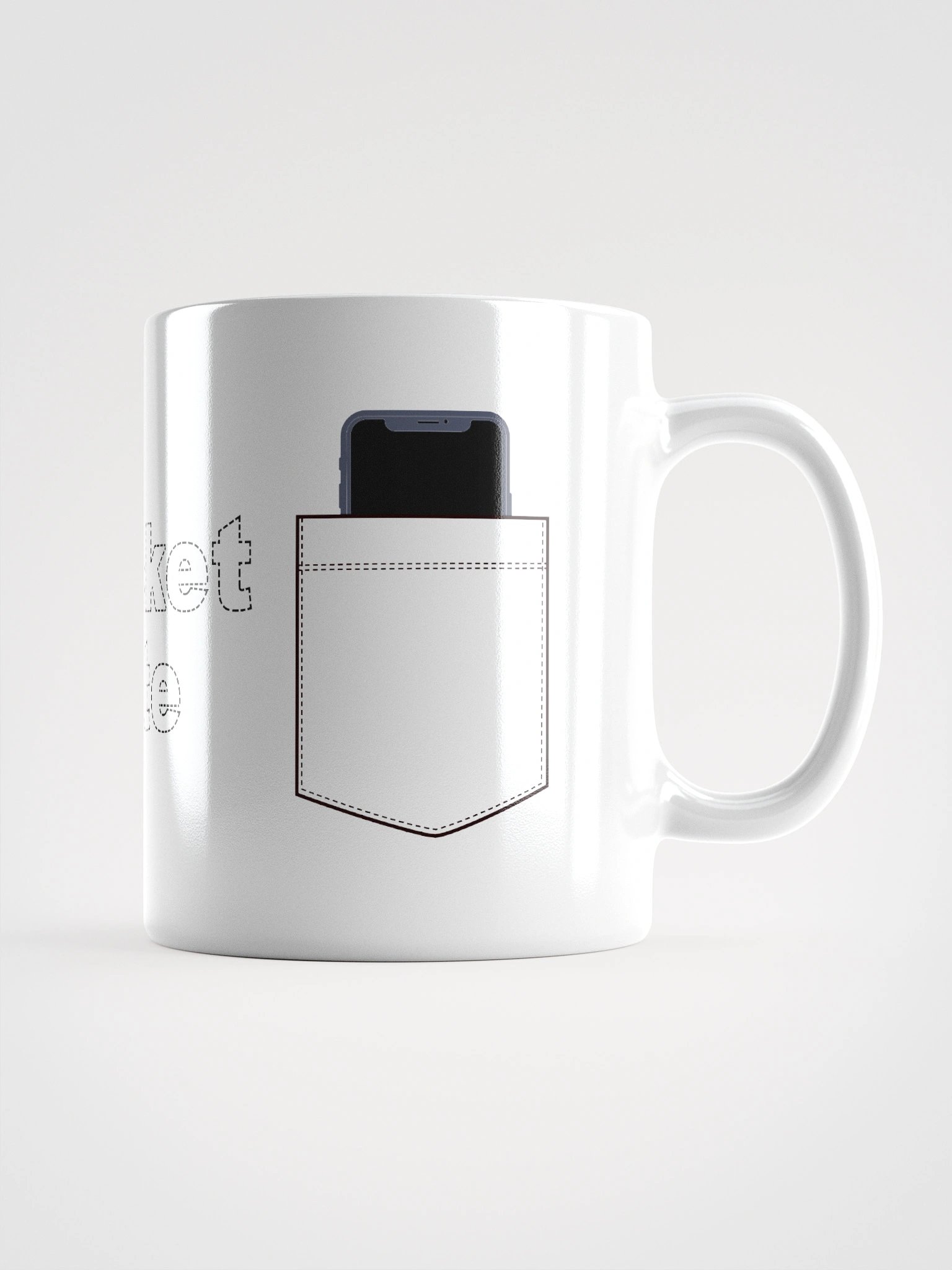 Pocket State (white mug) product image (4)