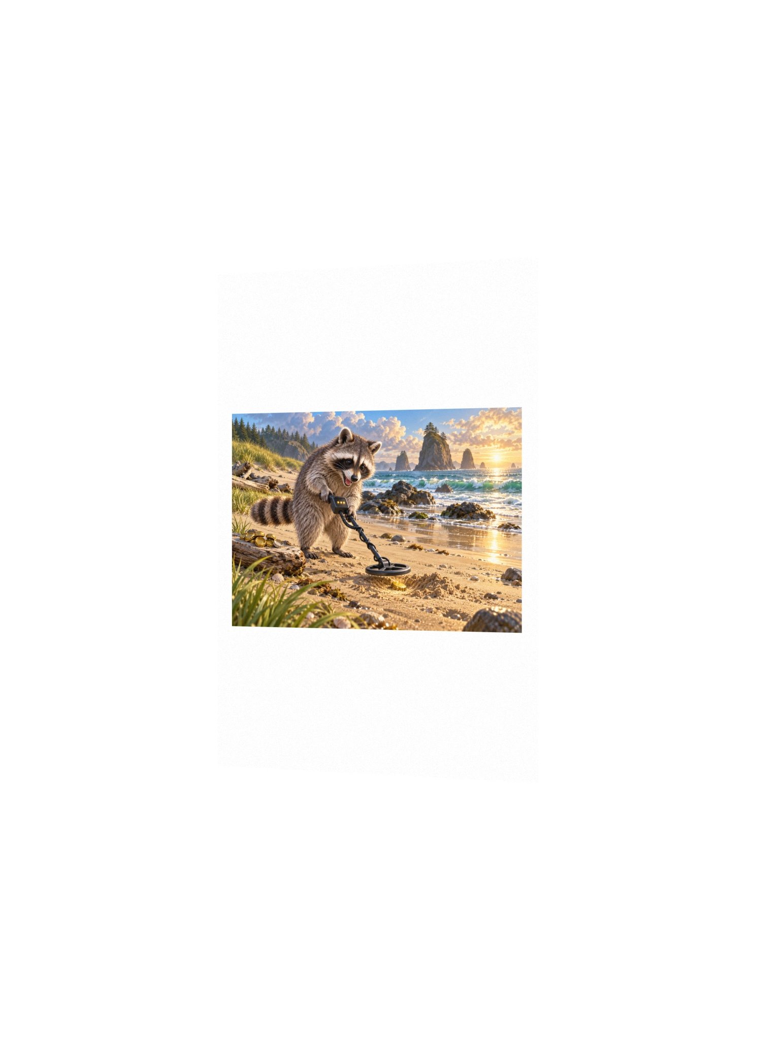 Treasure Trace Small Art Print product image (2)