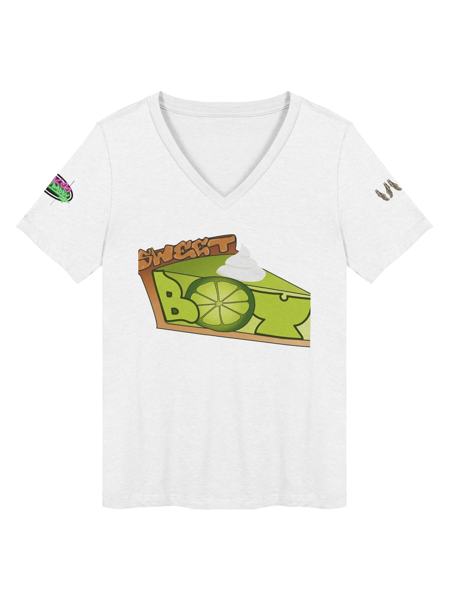 Key Lime Pie Sweet Boy V-Neck Shirt product image (3)