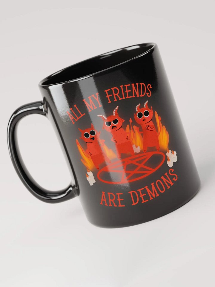 all my friends are demons mug product image (1)