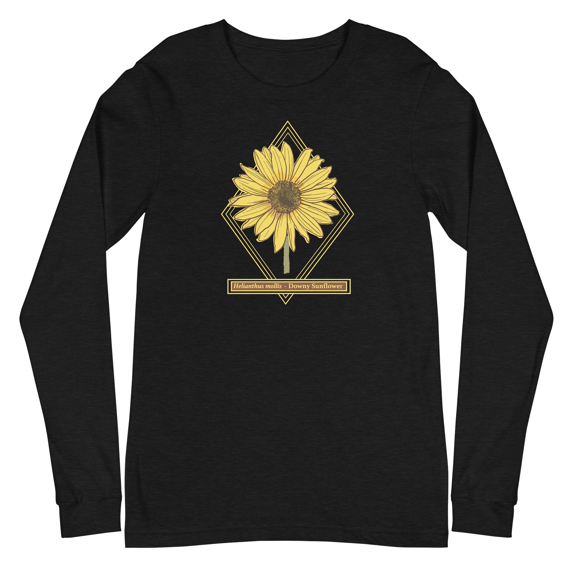Helianthus Sunflower Unisex Supersoft Long Sleeve T-Shirt product image (3)