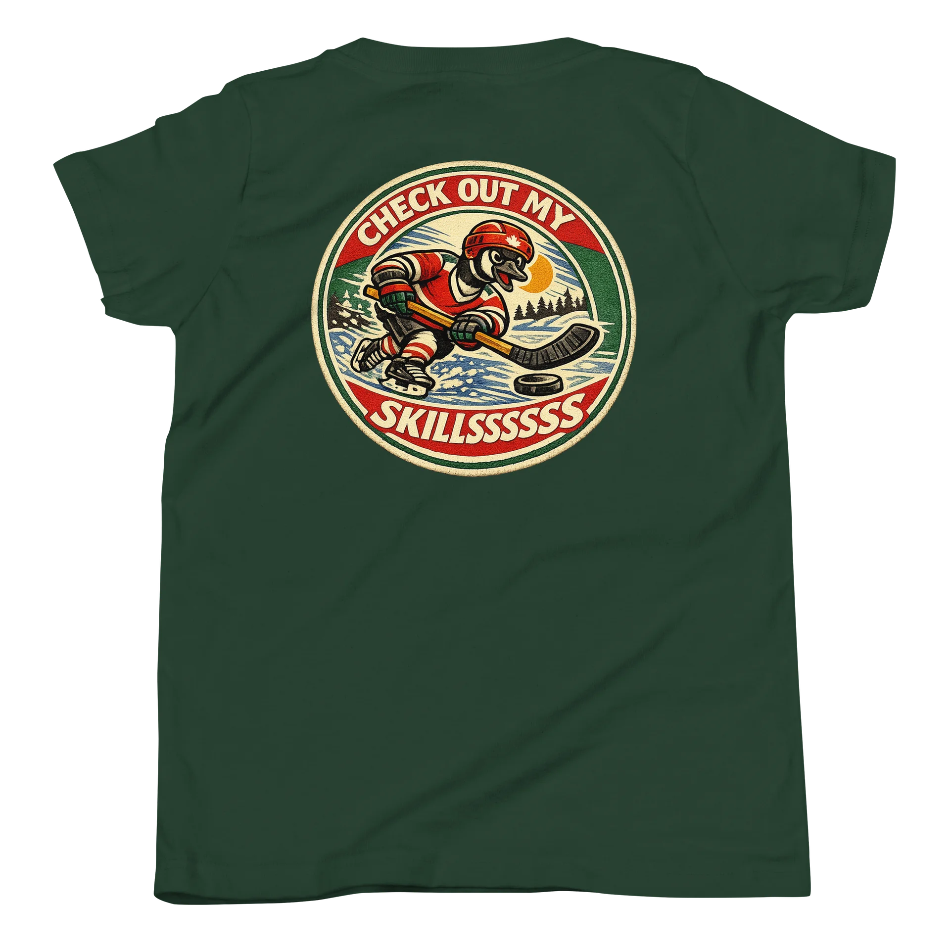 Canada Goose Hockey T-Shirt for Kids | The Wild Games product image (4)