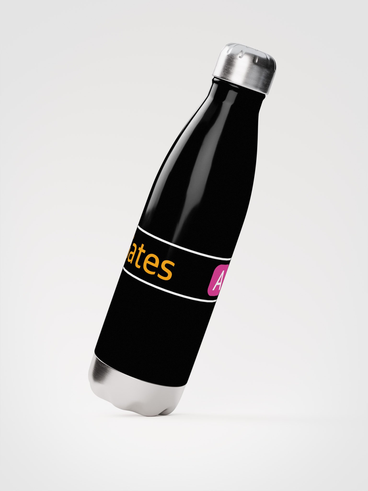 GATES SIGN | Stainless Steel Water Bottle For Boarding Pass Hoarders product image (4)