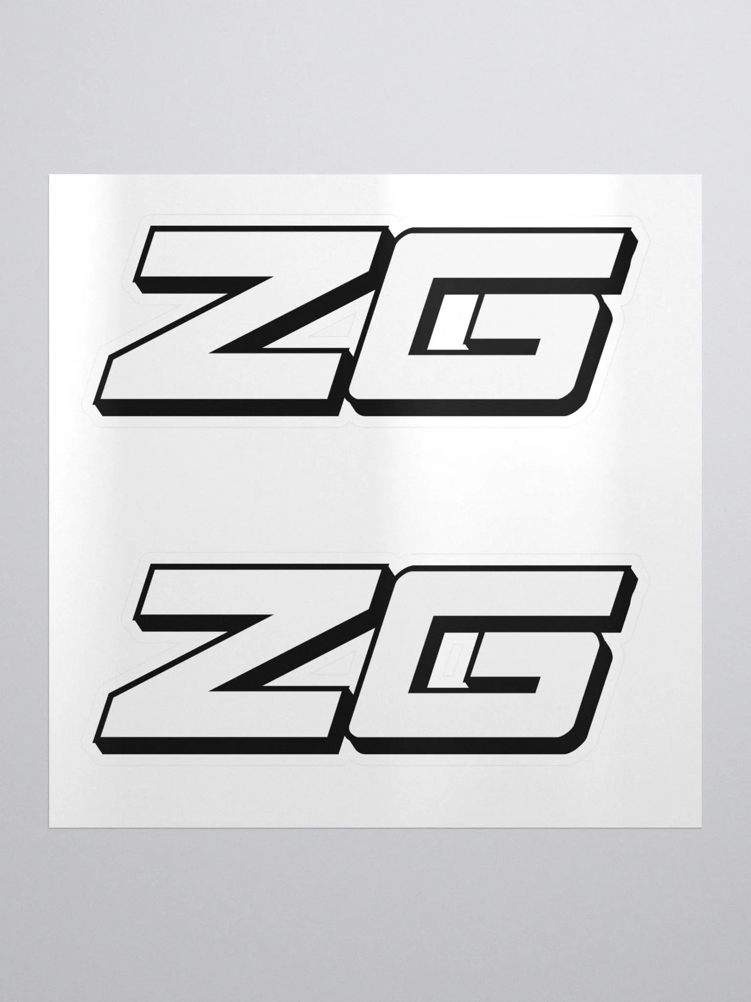 Clean ZG Sticker product image (1)
