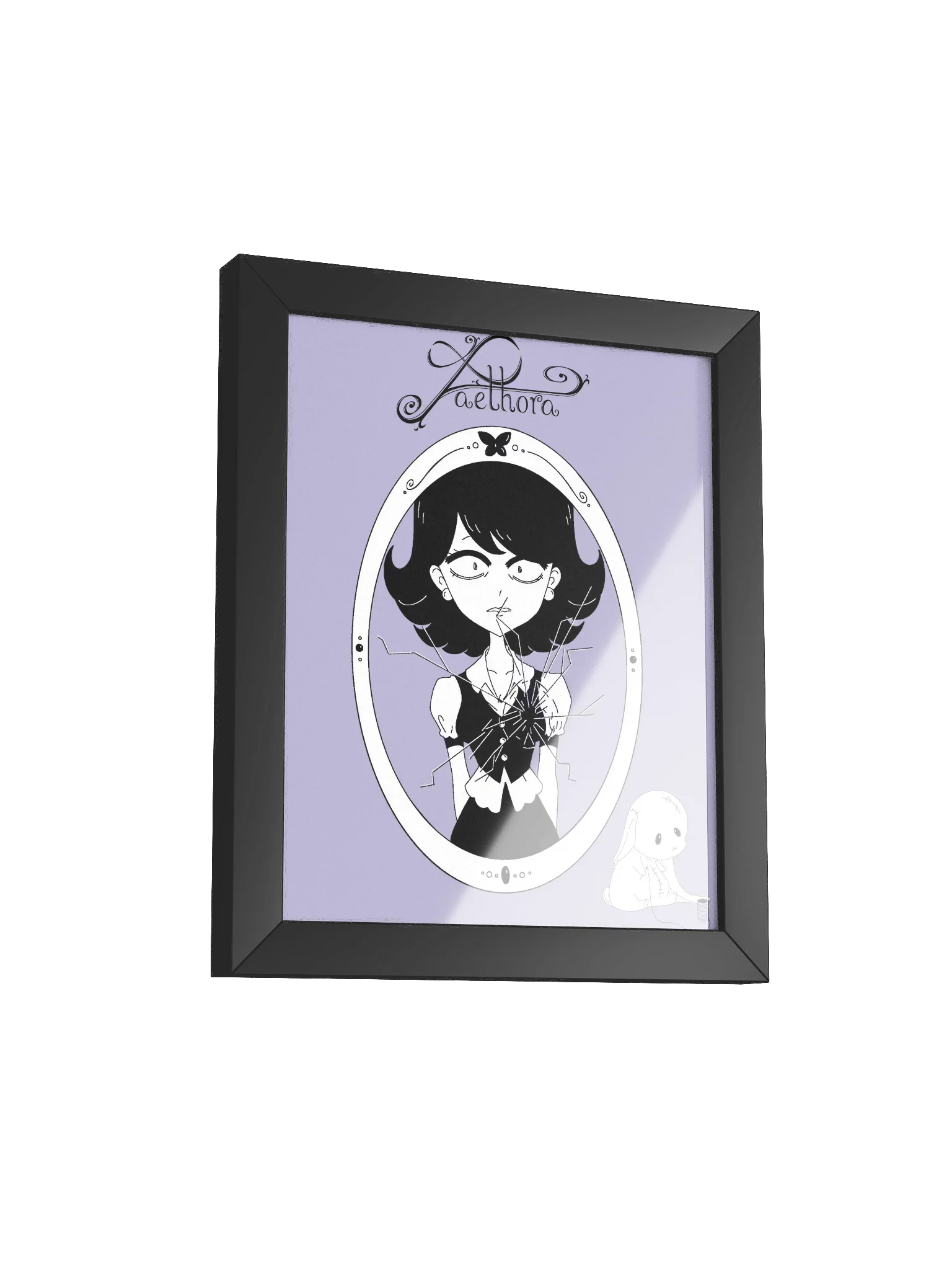 Framed Faethora Velveteen Poster product image (2)