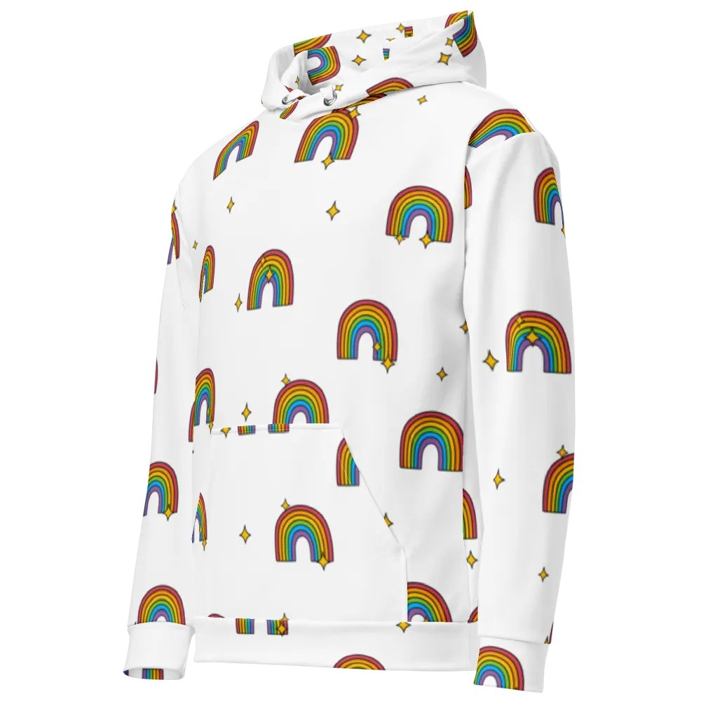 Rainbow Starlight Recycled Hoodie product image (2)
