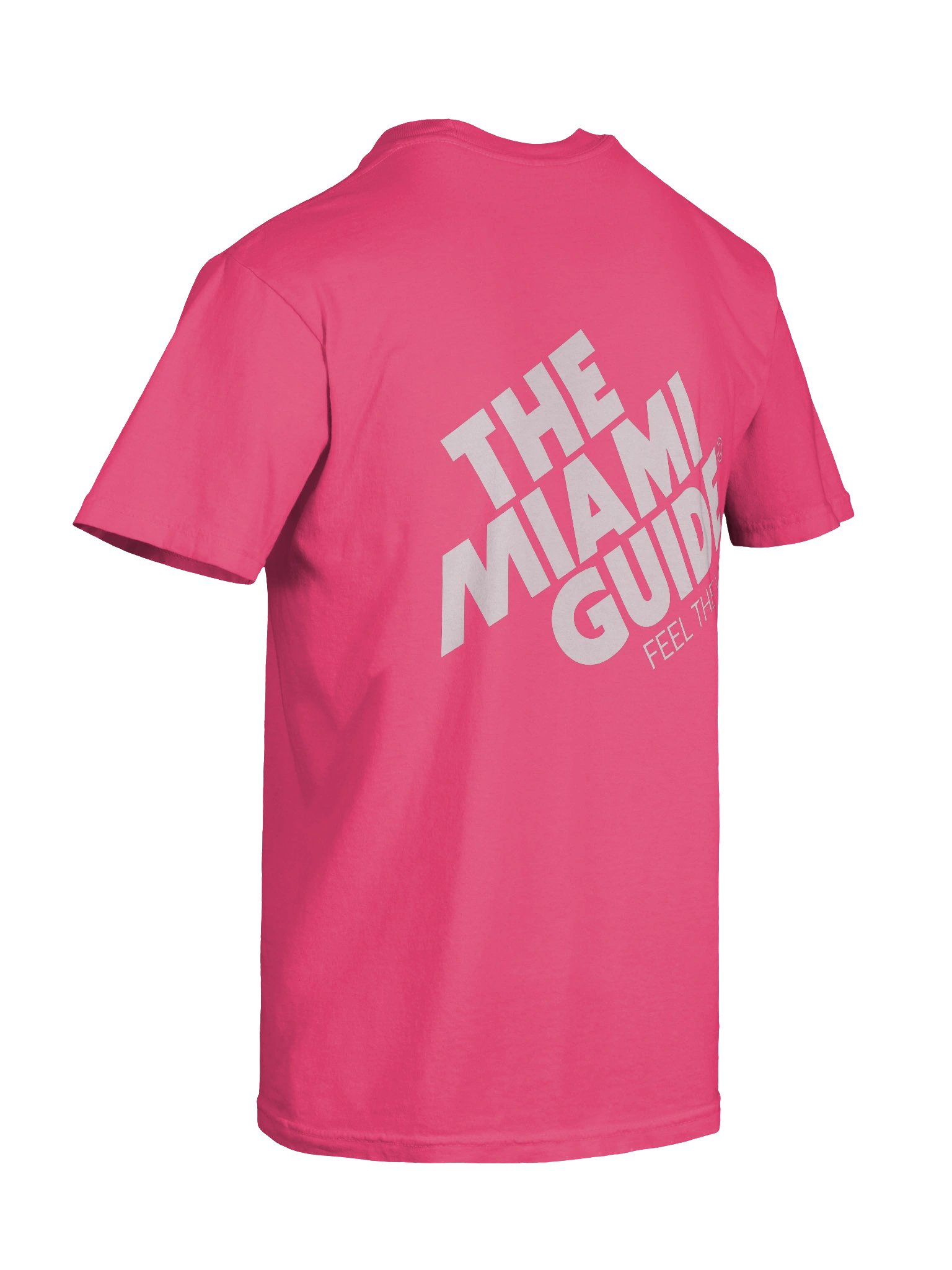 The Miami Guide Heavyweight Logo Tee – Crunchberry Pink product image (8)