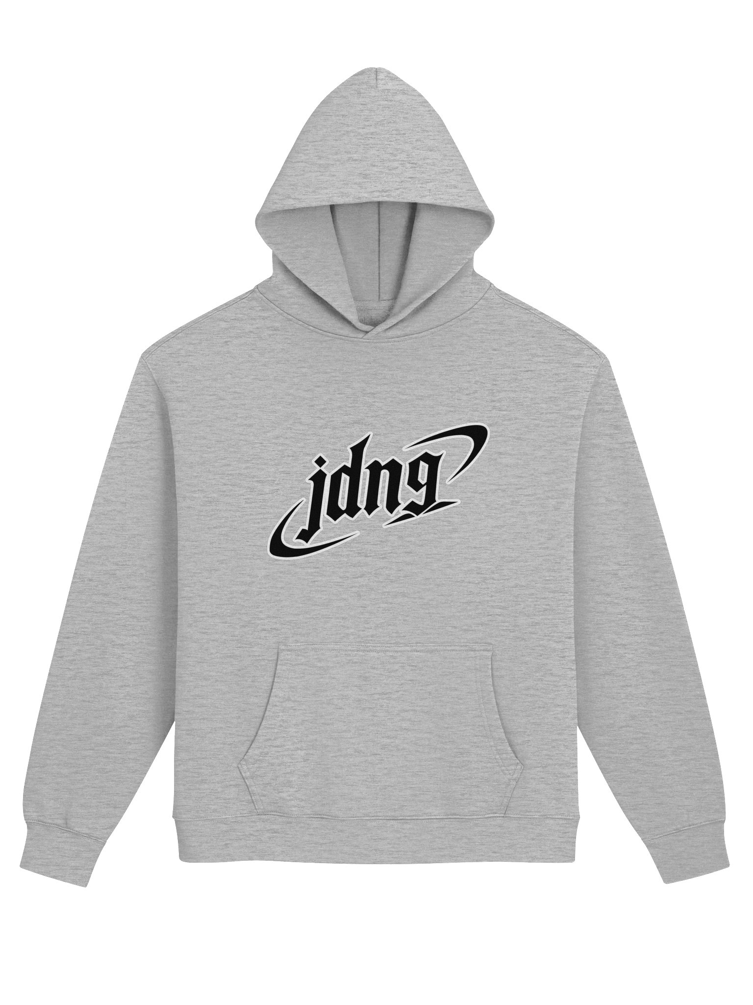 Gothic White Swoosh Relaxed Hoodie M product image (2)
